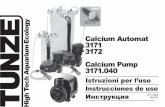 Calcium Automat 3171 High Tech Aquarium Ecology 3171.040 ... · adicional de suministro y pueden emplearse en el agua o en seco (sin embargo, recomendamos siempre el funcionamiento