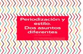 Periodización y estilo. Dos asuntos diferenteshumanidades.uaemex.mx/tlamatini/wp-content/uploads/... · rico se divide en México Antiguo (antes llamado Prehispánico), México Virreinal