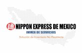 Solución de Inventario No Residente · NEMX , extranjera en territorio Mexicano , administra el inventario para una empresa en base a un acuerdo previo , evitando situaciones de