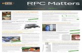 Matters 2.18 (SPA) - RPC Group/media/Files/R/RPC-Group/documents/rpc... · IMD de idear resinas para la industria eléctrica. RPC Ace Shanghai está ahora reforzando aún más y optimizando