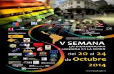 V Semana Latinoamericana y Caribeña en la Simón...3 Lunes, 20 de octubre de 2014 - Sede Litoral 14:00 - 15:30 Grupo “Danzas Naiguatá”. Plaza techada. Organizado por la Profesora