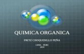 QUIMICA ORGANICAcqfp.pe/serums2019/P4-1- QUIMICA ORGANICA.pdf · Rama de la química estudia al carbono, sus compuestos y reacciones La aparición de la química orgánica se asocia