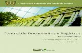 LISTA DE ASISTENCIAweb.uaemex.mx/SGCUAEMex/pdf/DocOfc/Control Documentos... · Web viewAdicionalmente el número de versión es actualizado en la Lista Maestra de Documentos (LMD)