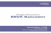 GFBB 1T08 v10 - BBVA México · 2017-08-31 · disminución de 1.8% o Ps. 97 millones comparado con 1T07 ... • Utilidad neta del Negocio Bancario de Ps. 6,863 millones (excluyendo