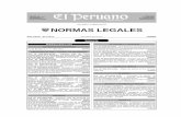 Cuadernillo de Normas Legales - NORMAS LEGALES El Peruano 424992 Lima, sábado 4 de setiembre de 2010 R.M. Nº 220-2010-PRODUCE.- Dejan sin efecto la R.M. N° 227-2009-PRODUCE y aprueban