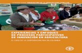 Experiencias y enfoques de procesos participativos …EPR (Emprendimientos Participativos Rurales) FAO (Organización de las Naciones Unidas para la Alimentación y la Agricultura)