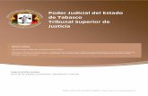 Poder Judicial del Estado de Tabasco Tribunal Superior de Justiciatsj-tabasco.gob.mx/resources/pdf/transparencia/bca95c067b3c2a3596da46... · Poder Judicial del Estado de Tabasco