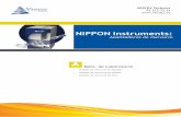 NIPPON Instruments - VERTEX · 2017-03-19 · 6 VERTEX Technics - - Dpto. de Laboratorio Serie PE-1000 El modelo PE-1000 es un analizador automatizado que mide el mercurio en el petróleo