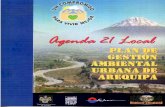 Agenda - LABOR · El 20 de julio de 2000 la Municipalidad Provincial de Arequipa, mediante acuerdo munici- pal No 023-2000, aprobó el documento Agenda 21 Local: Plan de Gestión