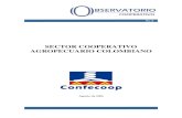 SECTOR COOPERATIVO AGROPECUARIO COLOMBIANO · crecieron durante 2007 un 0.25%, cerrando con $711 mil millones y representando el 6.93% de los pasivos del sector cooperativo nacional.