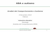 ABA e autismo - paneecioccolata.com - Analisi del...ABA FAQ Mio figlio ha un autismo ad alto funzionamento, ABA può aiutarlo? Assolutamente si, le strategie ABA possono essere efficaci