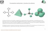 Geometría molecular y teorías de enlacesdepa.fquim.unam.mx/amyd/archivero/Hibridacion_23982.pdf1 Estructura de la Materia, FQ UNAM Semestre 2007-II, Grupo 14 Geometría molecular
