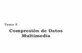 Compresión de Datos Multimediapinilla/ATA0506T3bn.pdf · Introducción (II) • Tipos de codificación: – Codificación en función la entropía: utiliza algoritmos sin perdida