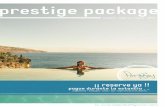prestige package - PortoBay · 3 Querido miembro de PortoBay Prestige Club, Es un gran placer para mí presentarle el Prestige Package 2019 para nuestros hoteles de Lisboa, de Madeira