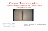 Sin título de diapositivaciencias.ubiobio.cl/fisica/wiki/uploads/Main/230018-Electro8.pdf · Cargas Eléctricas, Aisladores y conductores, Ley de Coulomb, Campo Eléctrico. Movimiento
