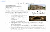 ARTE PRERROMÁNICO · 1  HISTORIA DEL ARTE ARTE PRERROMÁNICO