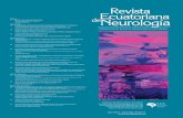 Editorial - RevEcuatNeurolrevecuatneurol.com/wp-content/uploads/2019/04/Revista-Vol-27-No-3-2018.pdf · Neurocisticercosis, Epilepsia y Uso de Drogas Antiparasitarias. Oscar H. Del