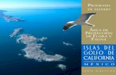 ISLAS DEL GOLFO DE CALIFORNIA GOLFO F.pdf• Alojan numerosas colonias reproductoras de lobo marino de California. • Algunas islas son sitios de descanso de aves durante su migración.