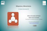 Máquinas y Mecanismos · 8.1Introducción a la síntesis de mecanismos Síntesis Topología del mecanismo Cómo se comporta el mecanismo Análisis Resultado Dimensiones y orientaciones