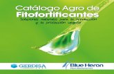 Catálogo Agro de Fitofortificantesgerdisa.com/productos/GERDISA-FITOFORTIFICANTES.pdf · 7 productos biotecnolÓgicos con microorganismos y extractos vegetales para la mejora de