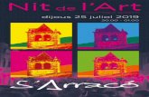 Ajuntament d’Andratx · impossible haver presentat la novena edició de la Nit de l’Art. A ra, ja tot apunt per començar la Nit de l’Art de s’Arracó 2019, i jo us deman
