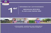 Universidad Autónoma de Chihuahua 2010 - 2011...deportivas, tanto en el aspecto recreativo como competitivo, permitiendo a sus estudiantes participar en el programa que organiza la