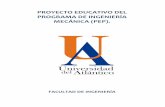 PROYECTO EDUCATIVO DEL PROGRAMA DE INGENIERÍA … · 2019-08-20 · El presente Proyecto Educativo del Programa (PEP) de Ingeniería Mecánica de la Universidad del Atlántico es