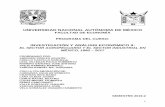 INVESTIGACIÓN Y ANÁLISIS ECONÓMICO II: EL SECTOR ...herzog.economia.unam.mx/academia/inae/images/ProgramasyLecturas/... · o INEGI, Censos Industriales y Censos Agrícolas, Ganaderos