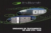 UNIDADES DE TRATAMIENTO DE AIRE UTA / AHU...Serie BKL Baja Silueta Los climatizadores BKL son unidades de tratamiento de aire de altura reducida, especialmente diseñados para su instalación