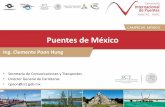 Puentes de México · Viaducto Tren México-Toluca (Autocimbra) Viaducto Tren México-Toluca (Dovelas Prefabricada) Viaducto Tren México-Toluca Puente en Arco TIMT. Proyectos Futuros