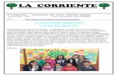 LA CORRIENTED3DICO...LA CORRIENTE 1º TRIMESTRE PERIÓDICO DEL COLE “VICENTE MEDINA “ Curso 2016 - 2017 LOS DOLORES, CARTAGENA Nº 1