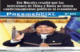 Evo Morales resaltó que las inversiones de China y Rusia ...comunicacion.gob.bo/sites/default/files/media... · darles cuando llegamos al Gobierno, el 2006, había cierto crédito