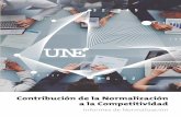 Contribución de la Normalización a la Competitividad · 2019-11-27 · ETSI, así como en los internacionales ISO e IEC, y latinoamericano, COPANT, representa la plataforma de acceso