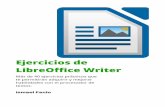 Libro de ejercicios de Writer - ifanloEjercicios de LibreOffice Writer Pág. 7 / 64 Buscar y reemplazar Realiza las siguientes tareas: 1.Abre el archivo proyecto-escritorio-libre.odt