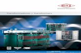 Transformadores | Transformers · Transformadores de medición de baja tensión hasta 1,2 kV Transformadores de corriente para medición y protección • Transformador de corriente