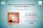 Dirección y Gestión de la Producción Minera/Energética 4-Desarrollo de...Dirección y Gestión de la Producción Minera/energética 4.3.-El factor tiempo en el desarrollo de nuevos