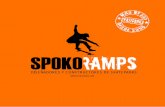 Catálogo Spoko Ramps · En Spoko Ramps diseñamos y ejecutamos cualquier proyecto de skatepark, ya sea mediante la construcción de un parque de hormigón in situ, como con nuestro