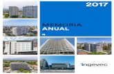 Memoria Anual Ingevec 2017alternativas de negocio, nos encontramos desarrollando 1.000 viviendas en proyectos DS19 dentro y fuera de la Región Metropolitana. En relación al área