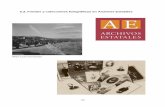 5.3. Fondos y colecciones fotográficas en Archivos Estatales · Administración de Alcalá de Henares es el archivo estatal que custodia un volumen mayor de material fotográfico,