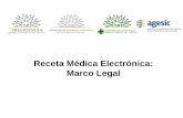 Receta Médica Electrónica: Marco Legalmjv.viegasociados.com/.../Receta-médica-electrónica-VF.pdf · recetas en los libros respectivos Facilita el deber de conservación de las