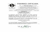 Diario Oficial de 23 Mayo de 2006 - Yucatán · En dicho documento el Ejecutivo del Estado consideró que era necesaria la expropiación de la finca rústica denominada X´kekén,