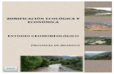 ZONIFICACIÓN ECOLÓGICA Y ECONÓMICAzee.regionhuanuco.gob.pe/wp-content/uploads/2016/09/memGeomorfologia... · Delimitar y explicar el origen de cada forma de la superficie terrestre,