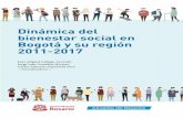 Dinámica del bienestar social en Bogotá y su región 2011-2017 · Dinámica del bienestar social en Bogotá y su región, 2011-2017 EL LOGO Versiones Principal Estas son las versiones