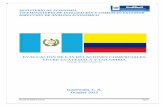 EVALUACIÓN DE LAS RELACIONES COMERCIALES ENTRE GUATEMALA … · 2014-02-11 · Colombia para Guatemala en el año 2012, ocupó como socio comercial de las exportaciones el número