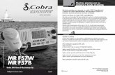 Muchas gracias por comprar un radio VHF CobraMarine Cuando ... · Manual del propietario Nothing Comes Close to a Cobra® Español Ayuda al cliente Radio VHF Clase D de montaje fijo