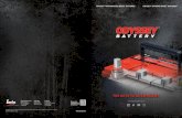 ODYSSEY PERFORMANCE SERIES BATTERIES | ODYSSEY …ODYSSEY® Performance Series™ and ODYSSEY Extreme Series™ batteries can handle a range of applications and performance demands.