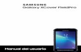 Samsung Galaxy XCover FieldPro G889A Manual del usuario...El dispositivo se alimenta de una batería recargable. El dispositivo viene con un cargador (unidad de carga y cable USB .
