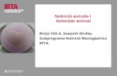 Nutrició avícola i benestar animal · 2014-11-18 · PATT CReSA IRTA – 5 nov. 2014 Nutrició avícola i benestar animal 1 Additius alimentaris # Regulats per EC 1831/2003 # Substàncies,