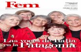 Las voces de Italia en laPatagonia - Fem Patagonia - La revista de … · fem patagonia cumplió un año de existencia, durante el cual y a través de sus páginas se pudieron rescatar