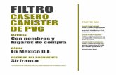 CASERO CANISTERciclidos-mexico.com/articulos/CanisterPVC_Sirfranco_2.pdfCanister casero de PVC Sirfranco Página 3 de 14 Canister casero de PVC Sirfranco 5. Llave de jardín de PVC